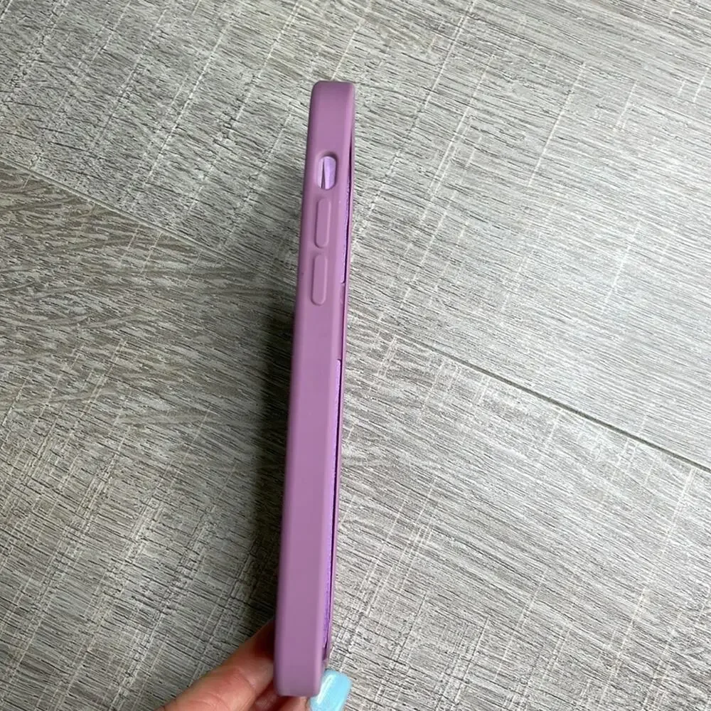 Cord King iPhone 12 Lavender Purple Silicone Protective Case